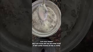 Instant coffee oremix shortsvideo viralvideo trending food coffee viralvideo [upl. by Lange]