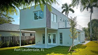 Shipping Container Family Home in Fort Lauderdale Florida [upl. by Atiuqram837]