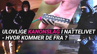 Kanonslag  Hvor kommer det ulovlige fyrværkeri fra  Schwung reportage [upl. by Ecinnaj]