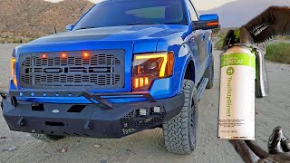 Ford F150 Grill Upgrade amp Painting with Spray Paint [upl. by Anivlis]