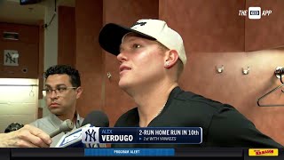 Alex Verdugo hits first homer as Yankee in win [upl. by Thornie]