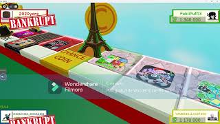 Monopoly sur roblox voici ce que ça donne [upl. by Aisanat877]