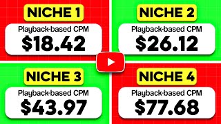 5 Proven HIGH CPM YouTube Niches for 2025 [upl. by Roti707]