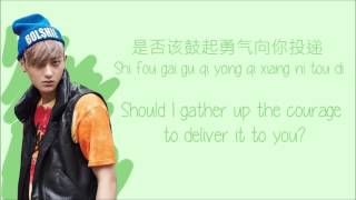 EXOM XOXO Color Coded ChinesePinYinEng Lyrics [upl. by Darton]