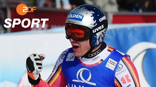 Thomas Dreßen schreibt mit Abfahrtssieg in Saalbach Geschichte  SPORTextra  ZDF [upl. by Yenahpets]