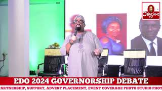 Edo 2024 Governorship debate full Highlight [upl. by Leid]