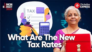 Income Tax Slab 202425 FM Nirmala Sitharaman Unveils New Tax Rates  Budget 2024 [upl. by Catherin]