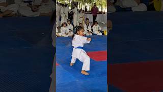 Avika ShettiKataChatanyara kushankuGold MedalGolden belt karate tournament 2024 [upl. by Eelrefinnej]