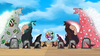 Rotation Luck FUNNY CARTOON GODZILLA x Evolution of SHIN GODZILLA 2024  Godzilla Cartoon Movies [upl. by Anwahsiek524]