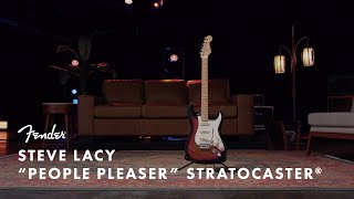 Exploring the Steve Lacy quotPeople Pleaserquot Stratocaster  Artist Signature Series  Fender [upl. by Vedetta667]