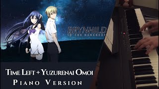 Time Left  Yuzurenai Omoi  Gokukoku no BrynhildrPiano [upl. by Reffotsirk628]