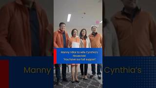 Manny Villar to wife Cynthias House bid You have our full support [upl. by Ashelman]