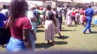 Kisumu Kibuye market food staff e lect Judith matengo  Nyaramba chairlady at Kisumu moi stadium [upl. by Boucher33]