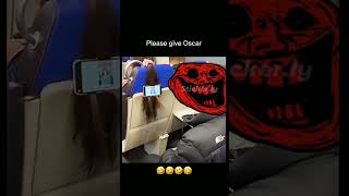 Give him Oscar 🤣😆 shorts shortsfeed youtube youtubeshorts viralvideo motivational [upl. by Bonnell]