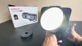 Godox AD400 Pro AD400Pro Outdoor Flash Strobe Light Review [upl. by Helmut]