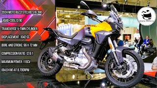 2024 MOTO GUZZI MOTORCYCLES LINE UP AT EICMA [upl. by Neevan]