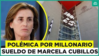 Marcela Cubillos recibió millonario sueldo por parte de reconocida universidad [upl. by Llehcsreh]