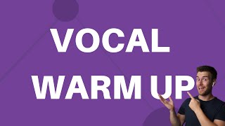 Vocal Warm Up Exercise 1  Lip Roll [upl. by Rahcir]