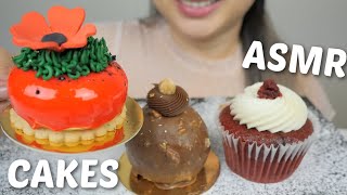 Mini Cakes Rocher In Flanders Fields Mousse and Red Velvet NO Talking Food Sounds  NE Lets Eat [upl. by Akinam]