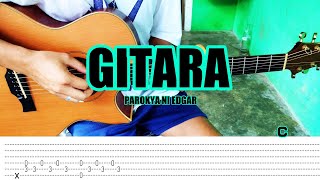 Gitara  Parokya ni Edgar  Fingerstyle Guitar Tabs Chords Lyrics [upl. by Zetana]