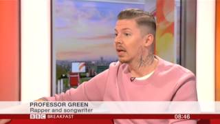 Professor Green Interview BBC Breakfast 2014 [upl. by Hasina]