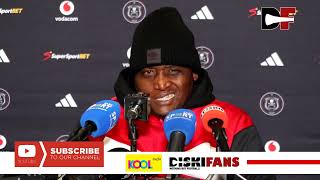 Morena Ramorebolis PostMatch Press Conference  Orlando Pirates 10 Jwaneng Galaxy [upl. by Ymor]