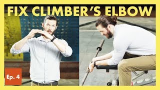 How to Fix Golfers Elbow for Climbers Climbers Elbow [upl. by Enenaj]