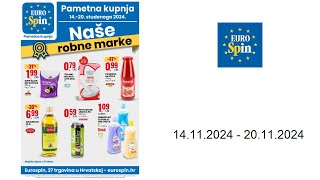 Eurospin katalog HR  1411  20112024 [upl. by Areema708]