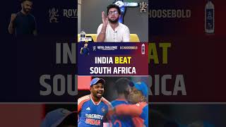 INDIA BEAT SOUTH AFRICA 🔥 indvssa indiavssouthafrica sanjusamson suryakumaryadav [upl. by Sixela]