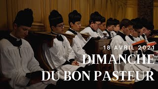 Dimanche du Bon Pasteur 18 avril 2021 [upl. by Arahat620]