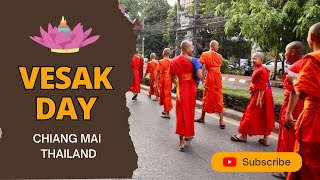 Vesak Day in Thailand An AMAZING Journey to Doi Suthep 🇹🇭 [upl. by Annairdna710]