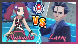 Blueberry Academy battle against Gym LeaderElite Four Larry  Pokemon Violet Episode 74 [upl. by Ahtivak177]