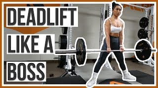 HOW TO DEADLIFT  Step by Step Beginners Guide [upl. by Ardussi166]