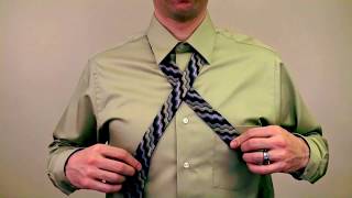 Proper Tie Length of a Full Windsor Knot [upl. by Eniaj]