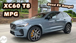 2022 Volvo XC60 T8 Extended Range – MPG amp Highway EV Range [upl. by Inkster]