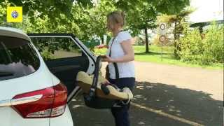 Installation des sièges pour enfants jusquà 13 kg [upl. by Feigin]