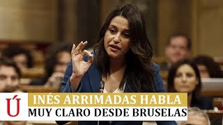 Magistral discurso de Inés Arrimadas desde Bruselas [upl. by Adnah516]