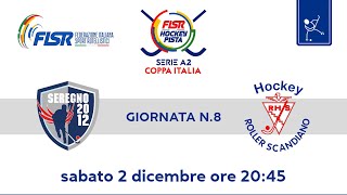 Coppa Italia Serie A2  GirA  Giornata n8  Seregno Hockey 2012 x RHScandiano [upl. by Angelika458]