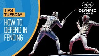 How To ParryDefend in Fencing  Olympians Tips [upl. by Kuhn241]