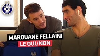 Le OuiNon avec Marouane Fellaini  léquipe de France PSGMU Pogba [upl. by Wilsey]