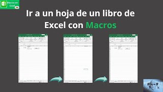 Macro para moverse entre hojas de un libro de Excel [upl. by Airamesor]