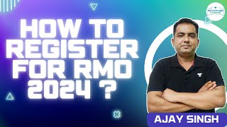 How to Register for RMO 2024  Registration Starts  Ajay singh [upl. by Eirak]