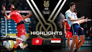 🇹🇳 TUN vs 🇪🇬 EGY  Highlights  Mens OQT 2023 [upl. by Hgielhsa]