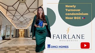 DMCI Homes  FAIRLANE RESIDENCES  KALAYAAN BRIDGE  NEWLY TURNOVER CONDO dmci dmcihomes [upl. by Cecilius]