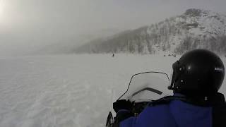 Kirkenes snowmobile safari with Hurtigruten [upl. by Anived]