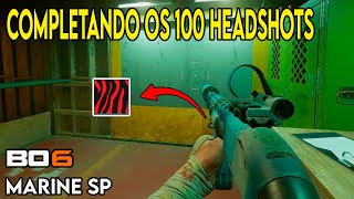 Completando Headshots para Concluir o Desafio de Camuflagem com a Marine SP  Black Ops 6 Gameplay [upl. by Kirimia464]