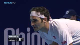 Highlights Federer Medvedev Advance On Tuesday Basel 2018 [upl. by Nyleve951]