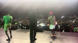 Sweet Pola King promise and Dopenation Dancing Asabone on stage [upl. by Grady]