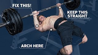 How To Get A Huge Bench Press with Perfect Technique [upl. by Shirl3]