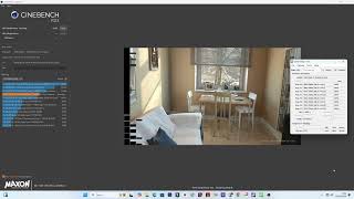 Ryzen 7 7800X 3D CINEBENCH R23 [upl. by Aracot]